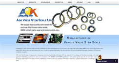 Desktop Screenshot of aok-oilseal.com